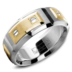 CARLEX G2 Mens Wedding Band WB-9852YW
