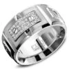 CARLEX G2 Mens Wedding Band WB-9897WW -DIAMOND JEWELRY SHOP wb 9897ww