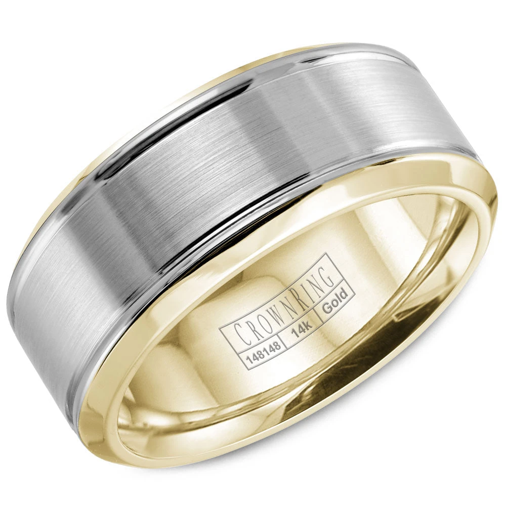 CrownRing Comfort Fit Wedding Band WB-9937 3 CrownRing Comfort Fit Wedding Band WB-9937