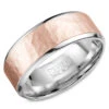 CrownRing Comfort Fit Wedding Band WB-9968RW 2 CrownRing Comfort Fit Wedding Band WB-9968RW -DIAMOND JEWELRY SHOP wb 9968rw