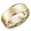 CrownRing Comfort Fit Wedding Band WB-9968Y -DIAMOND JEWELRY SHOP wb 9968y